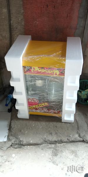 Yellow Popcorn Machine