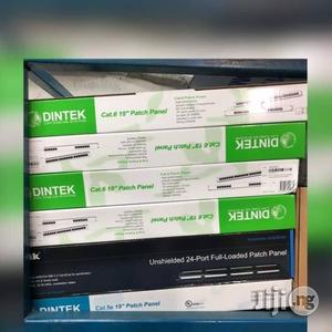DINTEK Cat6 Patch Panel 24port