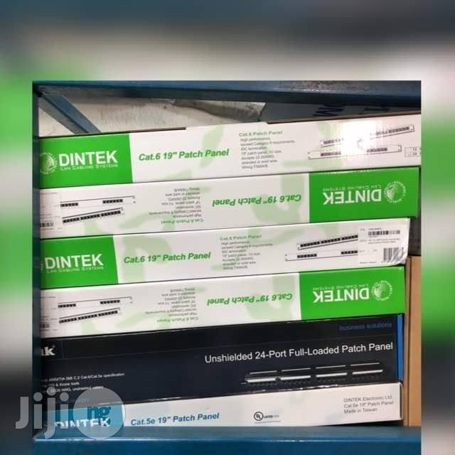 DINTEK Cat6 Patch Panel 24port
