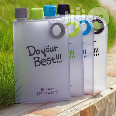 Notebook Shaped Creative Water Bottle 430 Ml