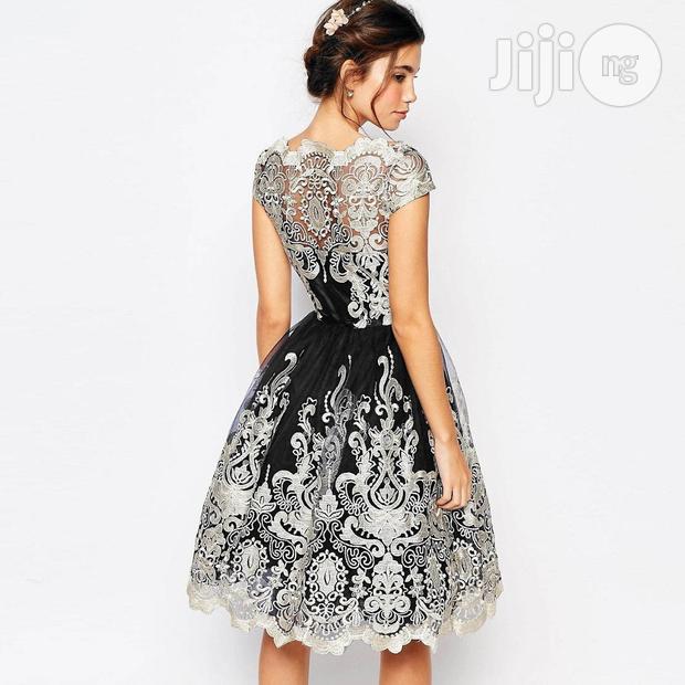 Lace Gauze Retro Embroidery Women Vintage Elegant Mesh Dress for sale - IB  TOPNOTCH ENTERPRISE  Price:  40,000 on Jiji.ng [Ikeja]