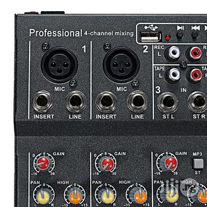Pro 4 Channels Mixer