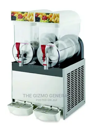 Slush Machine Juice Dispenser - 2 Tank