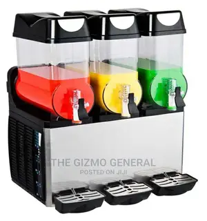 Slush Machine And Juice Dispenser - 3 Tank