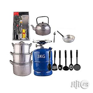 Generic Economy Kitchen Bundle 3kg Gas Cylinder + Set Of 3kg