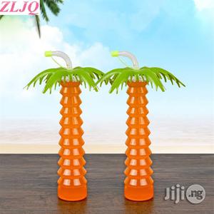 Coconut Palm Tree Cold Drink Water Bottle Drink/Beer Coffee Bo