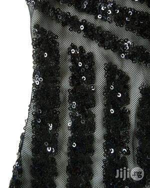 Women's Deep V Sexy Dress Short Sleeve Sequin Dress