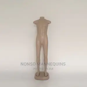Headless Armless Male Plastic Mannequins