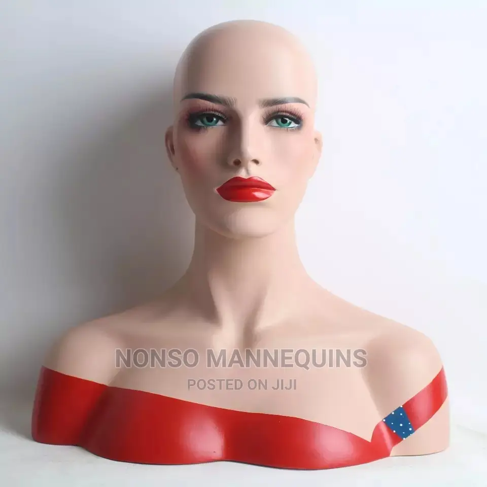 Wig Mannequin With Display Stand