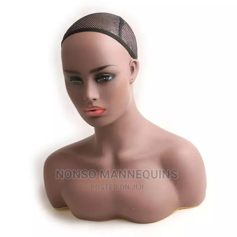 Wig Mannequin With Display Stand