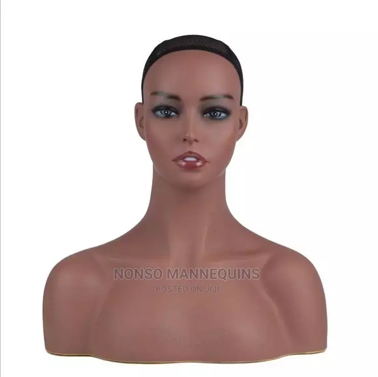 Wig Mannequin With Display Stand