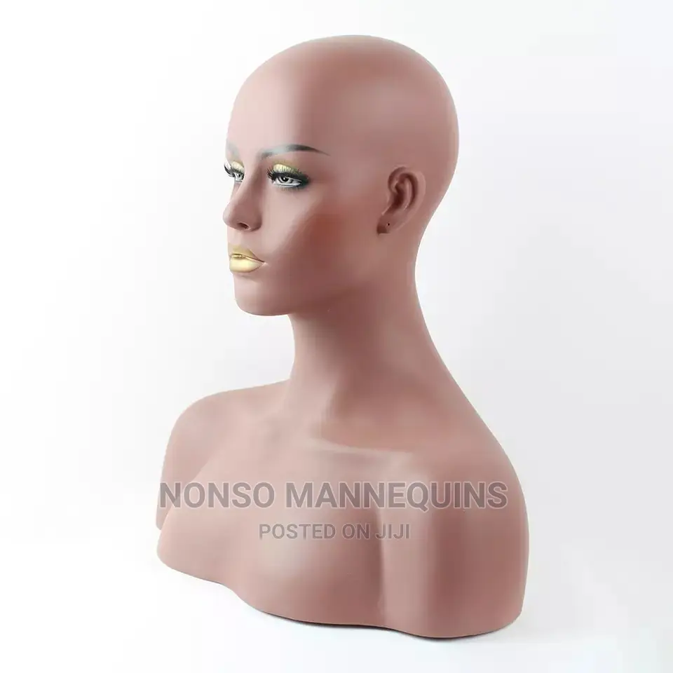 Wig Mannequin With Display Stand