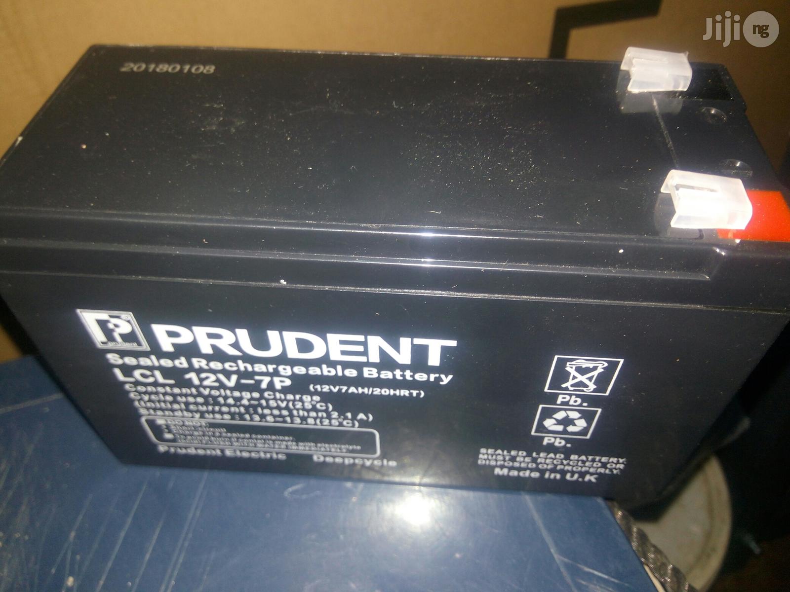 12v7ah Prudent Lead Acid Battery