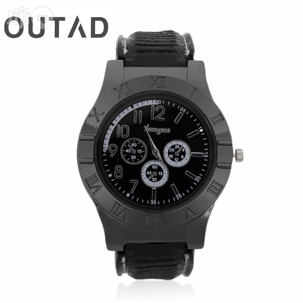 Wrist Watch Quartz Windproof Electronic Cigarette Lighters