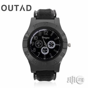 Wrist Watch Quartz Windproof Electronic Cigarette Lighters