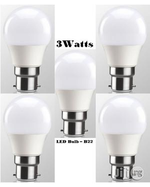 10pcs 3watt LED Energy Saving White Bulb - Pin Base (B22)