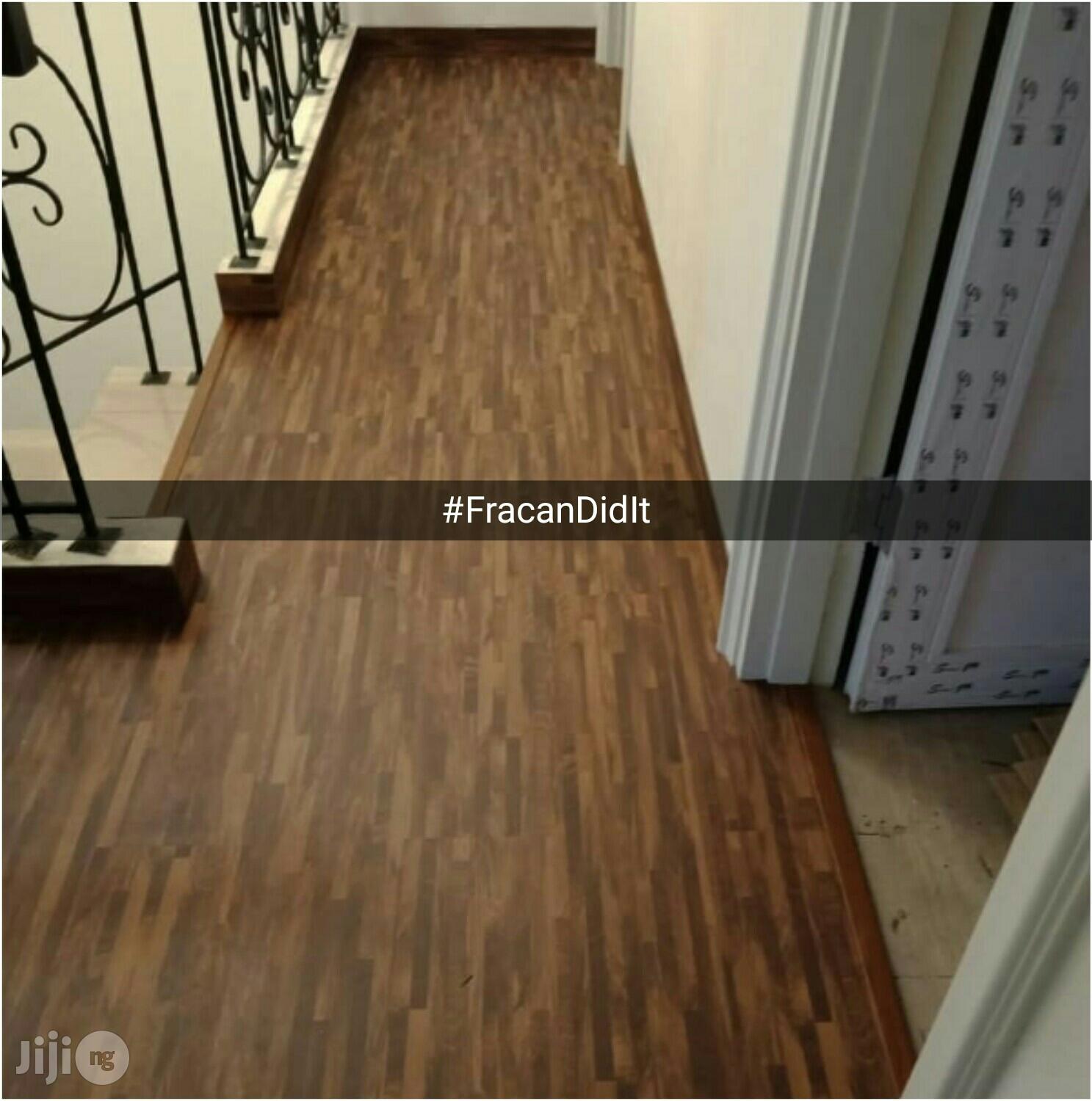 Wood Like Vinyl Floor. Free Installation