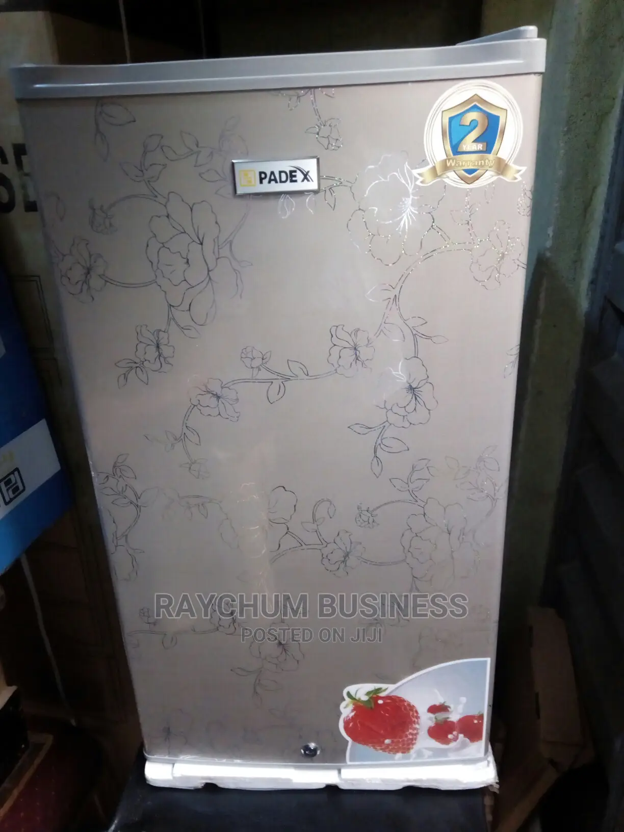 Padex Table Top Fridge With Top Freezer Model 128