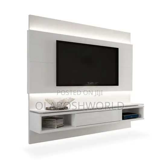 TV Wall Unit With a Console