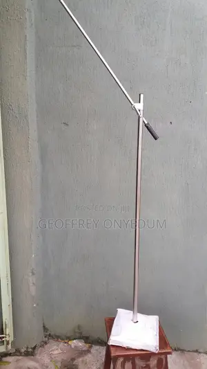 Microphone Stand Round Base Made With Galvanized and 6.