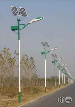 Electric Hexagonal Street Light Pole