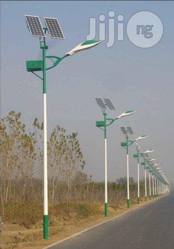 Electric Hexagonal Street Light Pole