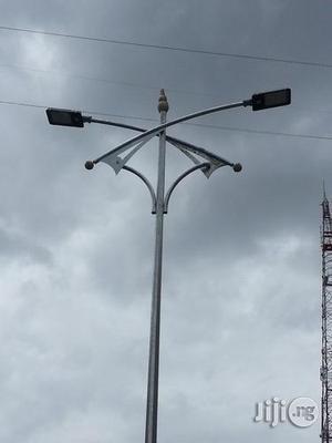 Electric Hexagonal Street Light Pole