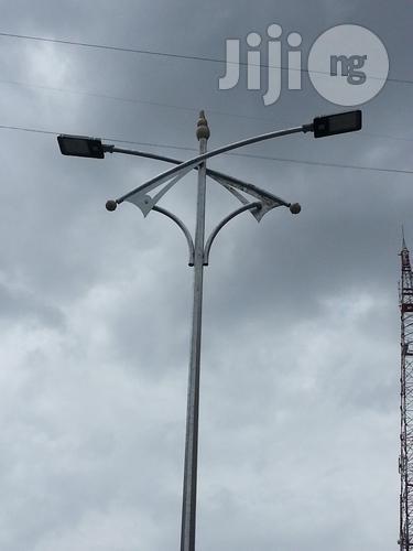 Electric Hexagonal Street Light Pole