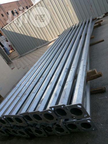 Electric Hexagonal Street Light Pole