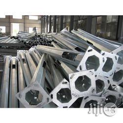 Electric Hexagonal Street Light Pole