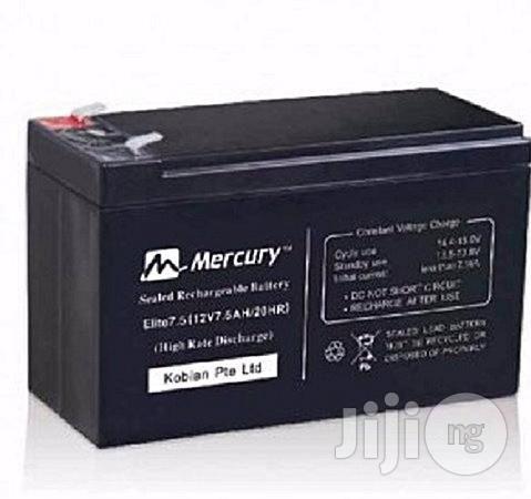 Mercury 7.5ah 12v Ups Battery