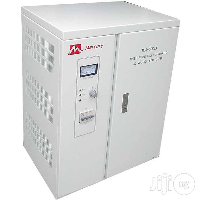 Mercury 30kva 3-Phase Fully Automatic AC Voltage Stabilizer