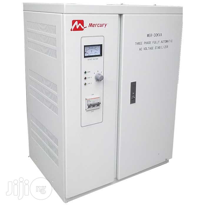 Mercury 30kva 3-Phase Fully Automatic AC Voltage Stabilizer