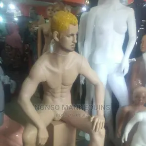 Sitting Down Male Display Mannequin