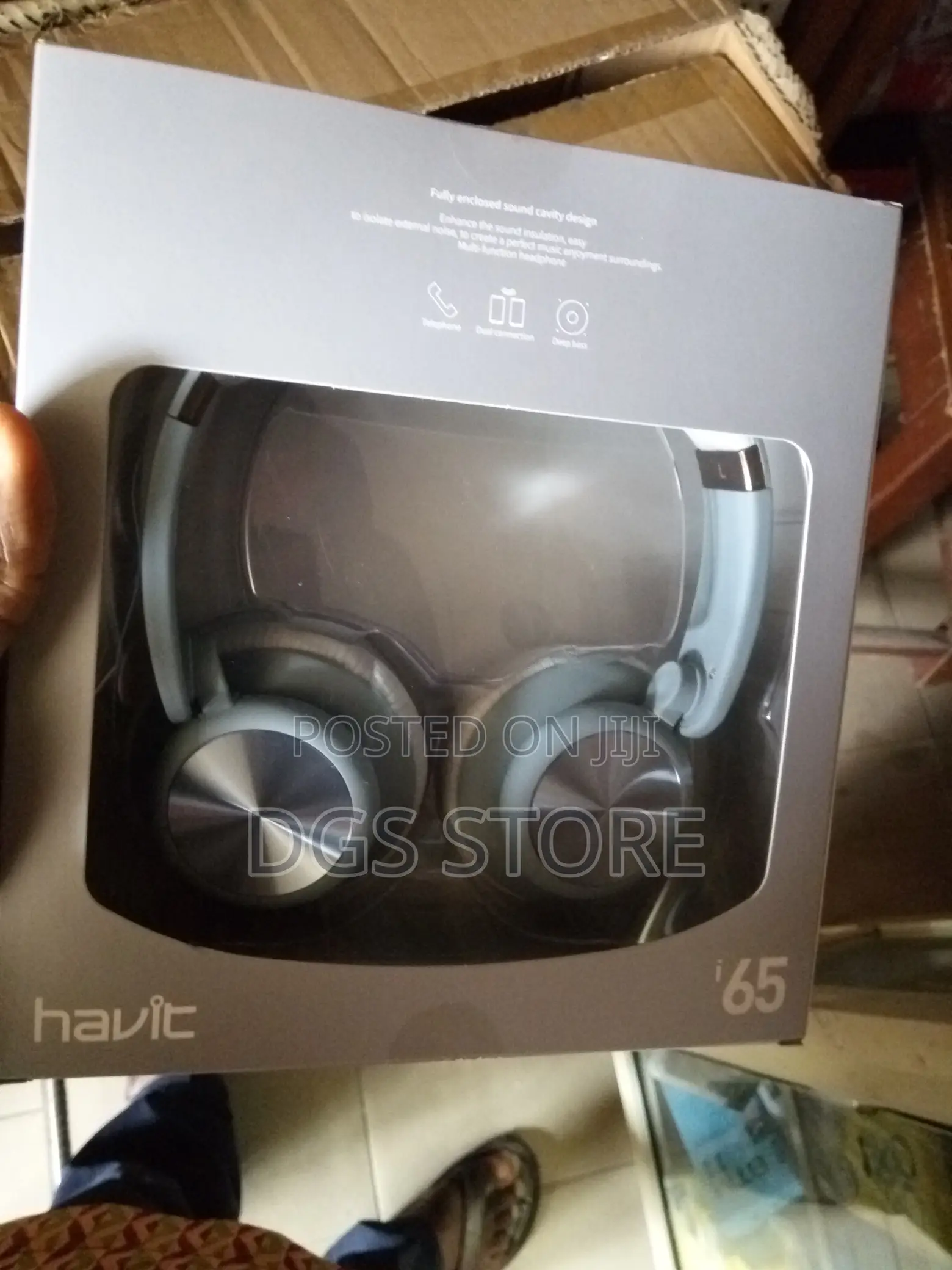 Havit I65 Over Ear Wireless Headphones