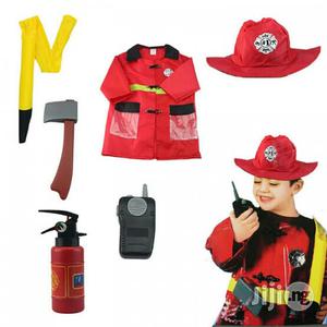 Fire Fighter Kids Costume