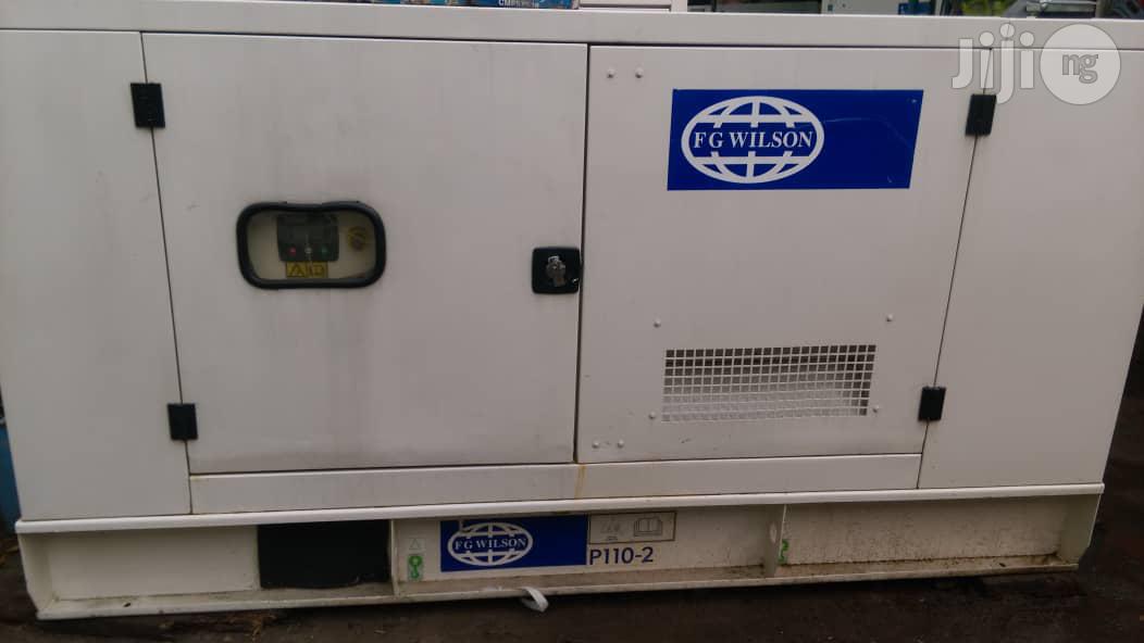 Clean 100kva Perkins FG Wilson Generator