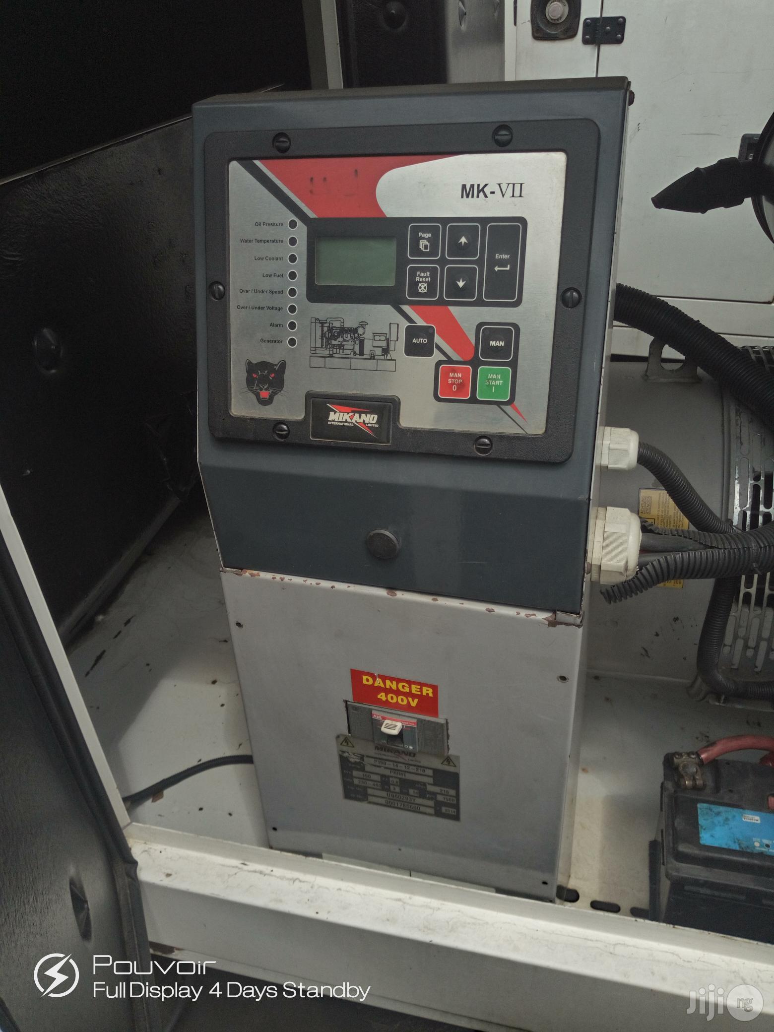 Almost New 150kva Perkins Generator