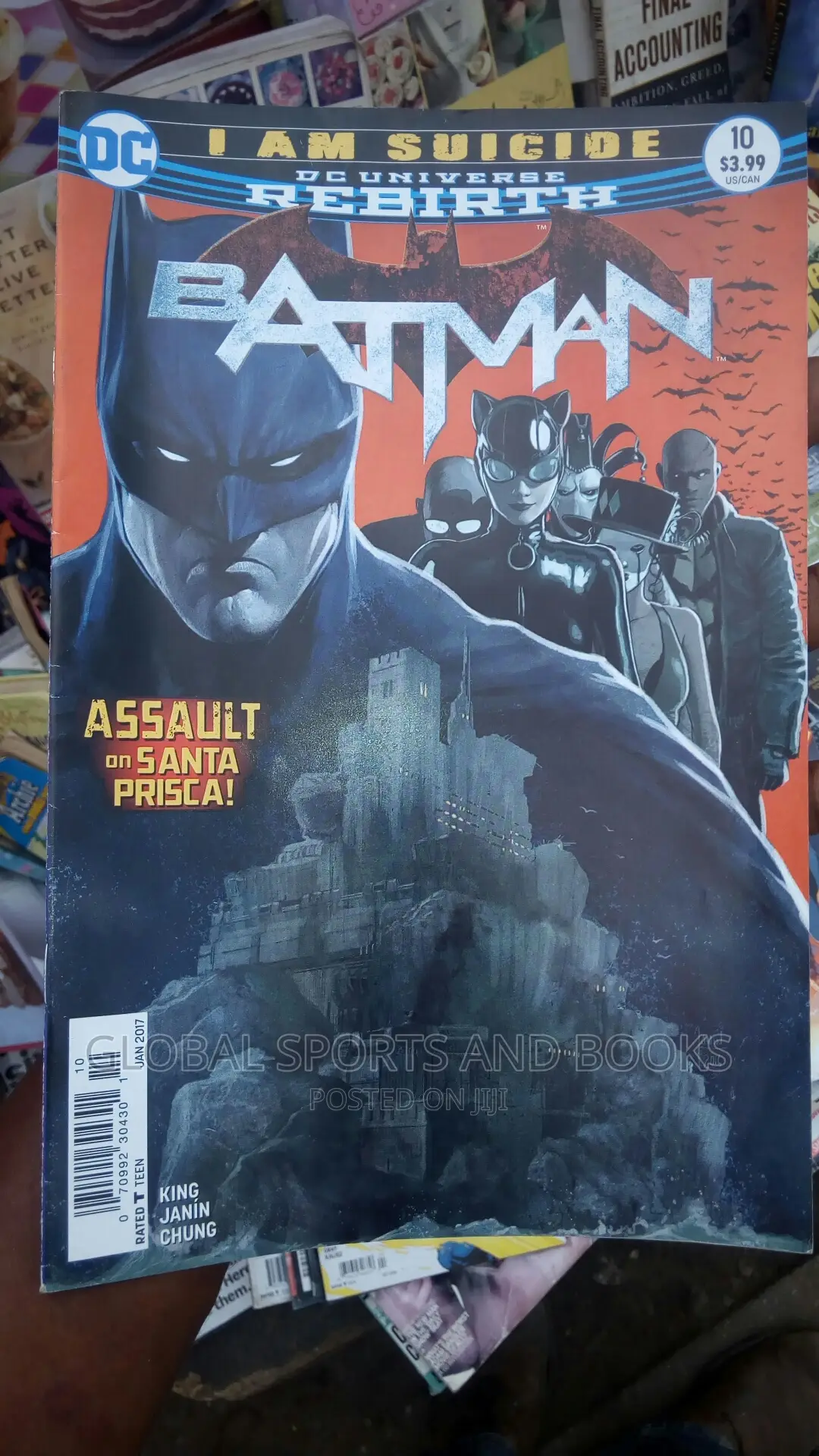 DC Comic, of Spider and Batman