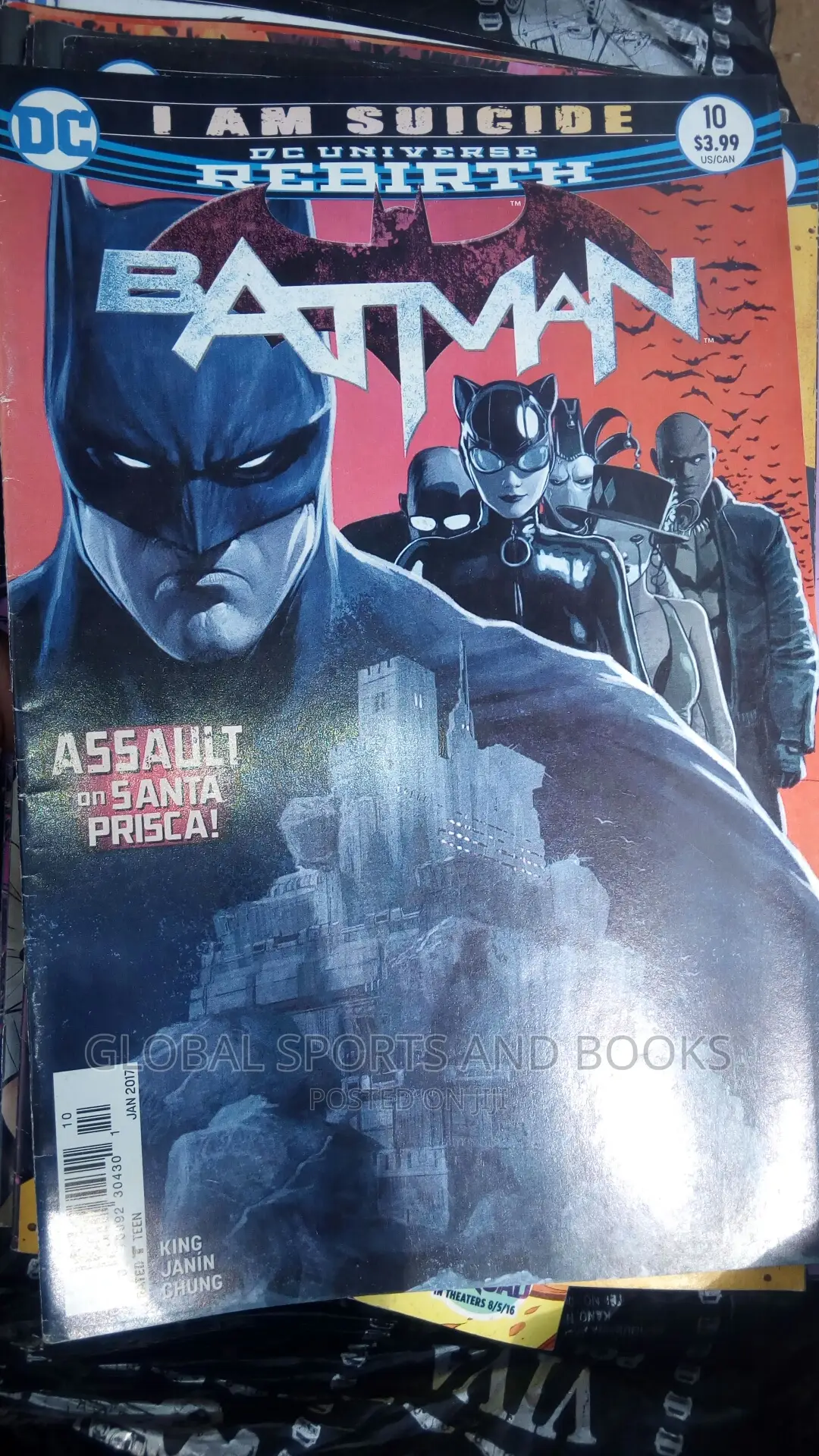 DC Comic, of Spider and Batman