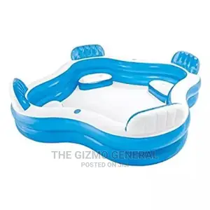 Intex Swim Centre Family Pool With Seats - 229 X 229 X 66cm