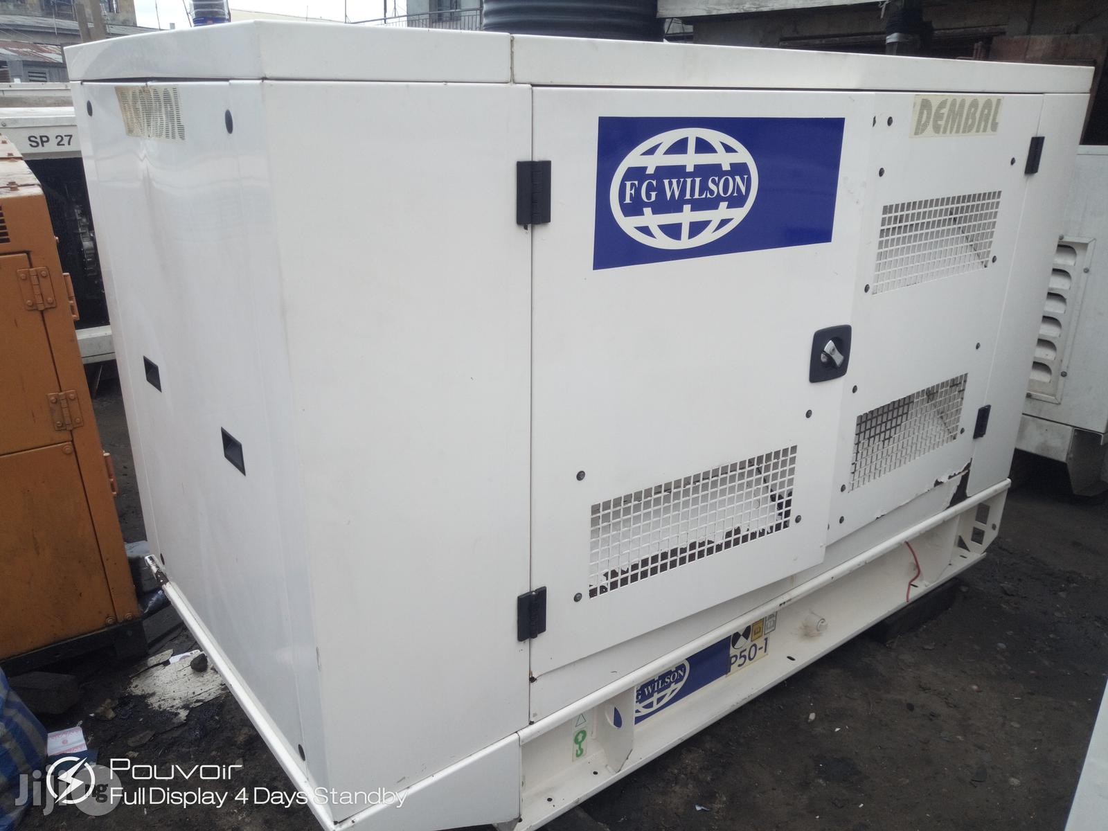 Grade 50kva FG Wilson Perkins Generator