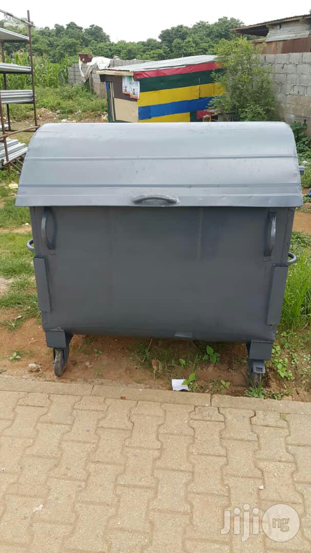 Metal Industrial Refuse Bin