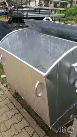 Metal Industrial Refuse Bin
