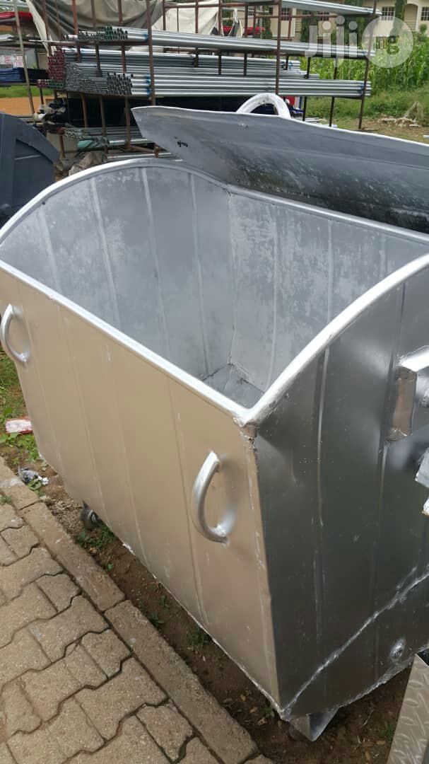 Metal Industrial Refuse Bin