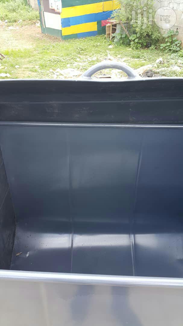 Metal Industrial Refuse Bin