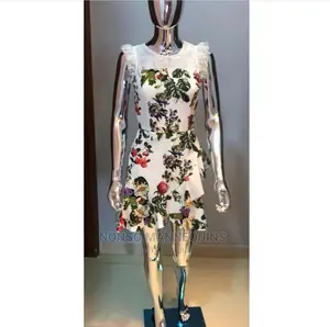 Silver Faceless Mannequin