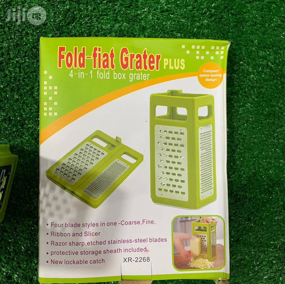 4 in 1 Fold-Flat Box Grater