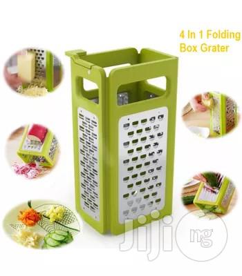 4 in 1 Fold-Flat Box Grater
