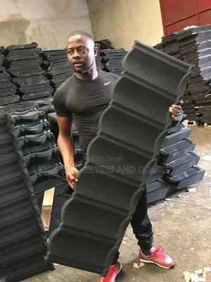 Black and Wine Milano Stone Coated Roofing Sheet